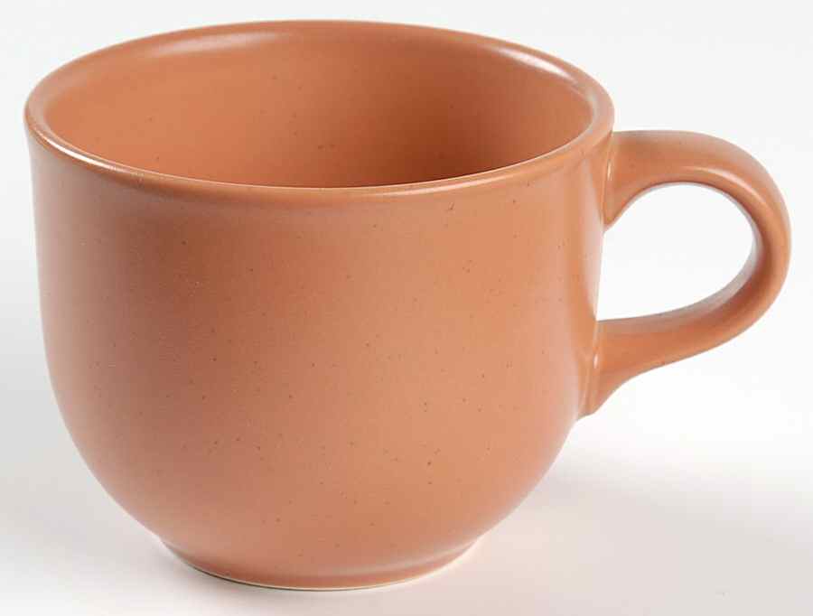 Acadia Sienna Flat Cup by Pfaltzgraff-1