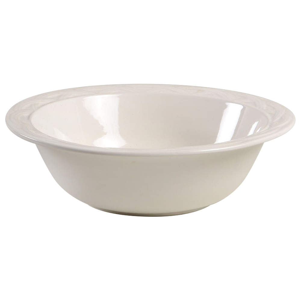 Acadia White 9" Round Vegetable Bowl by Pfaltzgraff-1