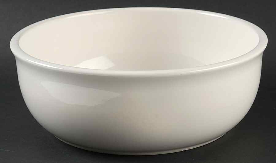 Acadia White Round Vegetable No Lid by Pfaltzgraff-1