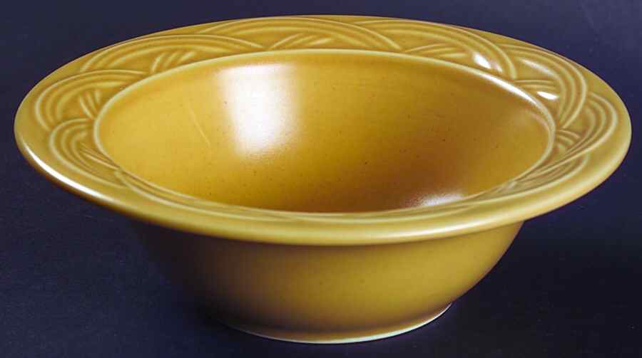Acadia Wheat Gold Soup/Cereal Bowl by Pfaltzgraff-1