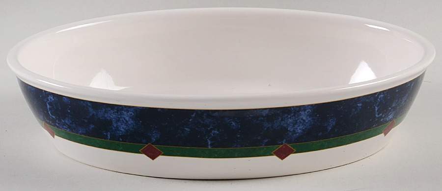 Amalfi Classic 10" Oval Vegetable Bowl by Pfaltzgraff-1