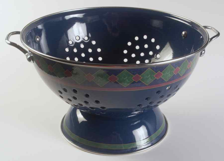 Amalfi Classic 5 Quart Metal Colander by Pfaltzgraff-1