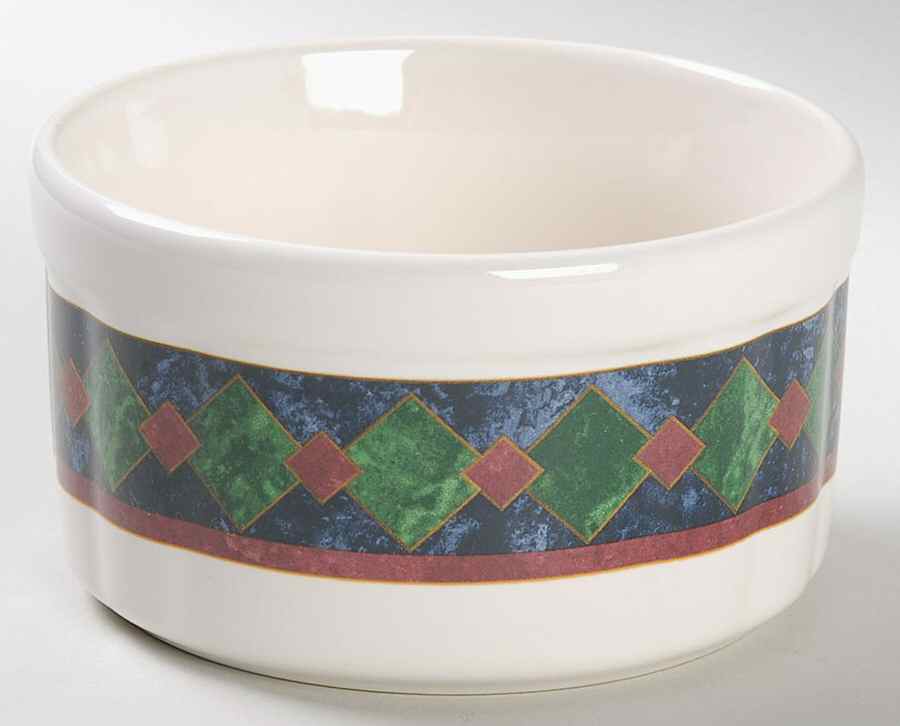 Amalfi Classic Dip Bowl (for Dip and Spreader) by Pfaltzgraff-1