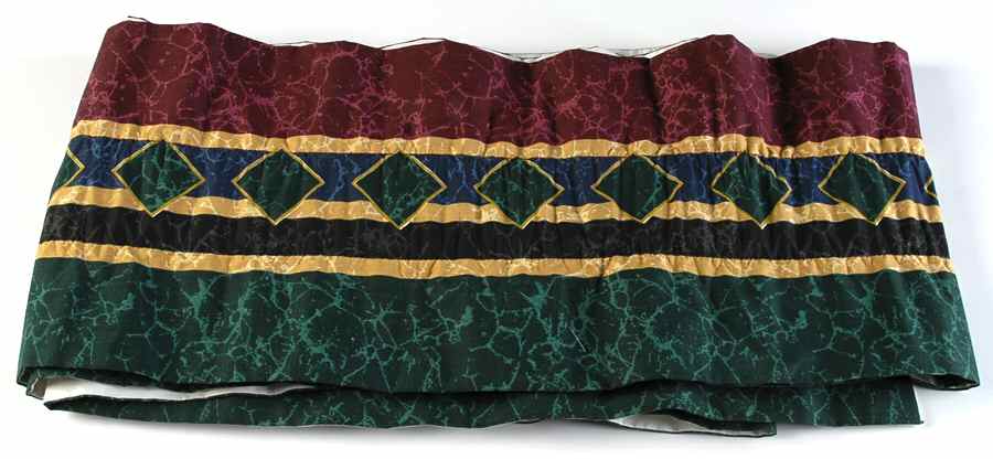 Amalfi Classic 166" X 10" Valance Curtain by Pfaltzgraff-1