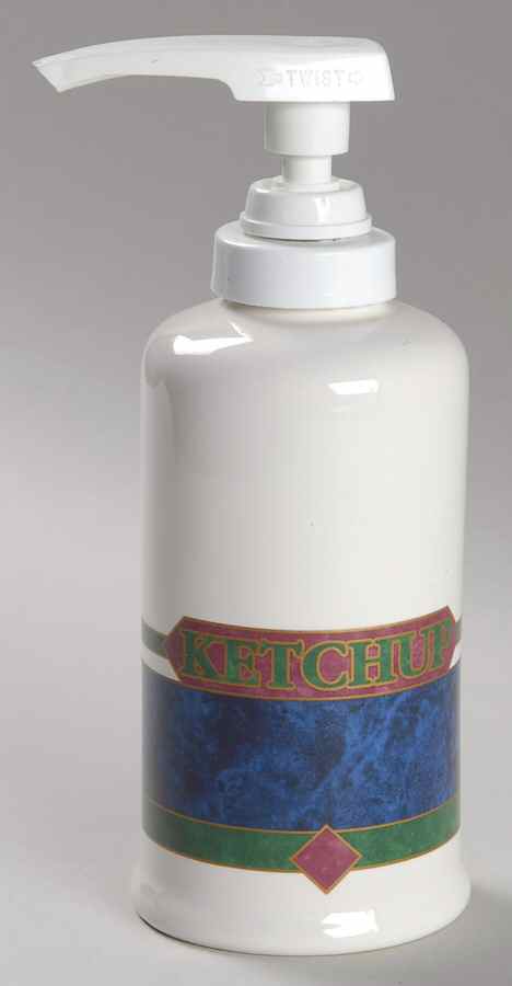 Amalfi Classic Ketchup Dispenser by Pfaltzgraff-1