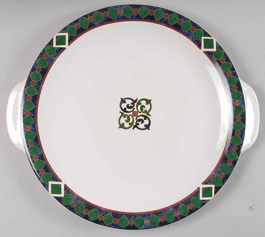 Amalfi Classic 15" Statement Platter by Pfaltzgraff-1