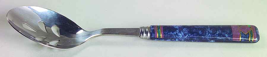 Amalfi Classic Pierced Tablespoon (Serving Spoon) by Pfaltzgraff-1