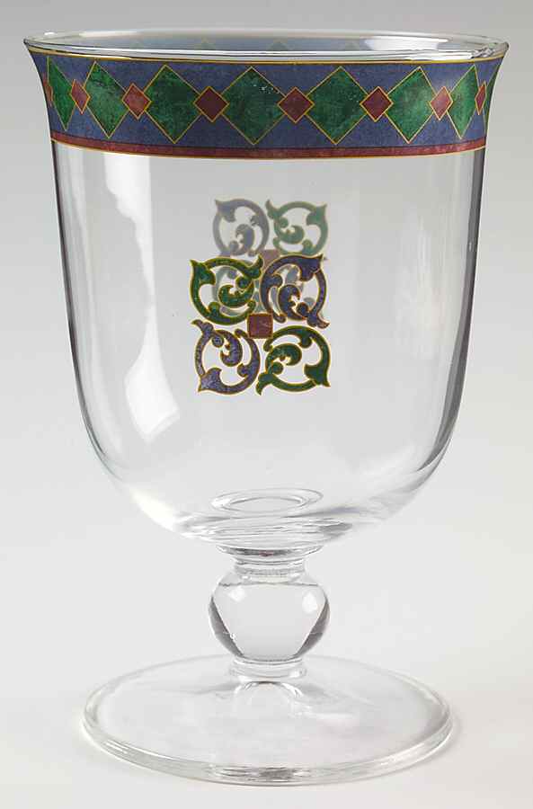 Amalfi Classic Pedestal Glassware Hurricane by Pfaltzgraff-1