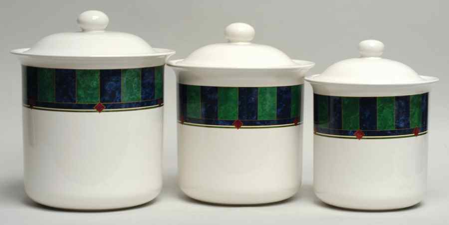 Amalfi Classic (3 Piece) Canister Set (Box Set) by Pfaltzgraff-1