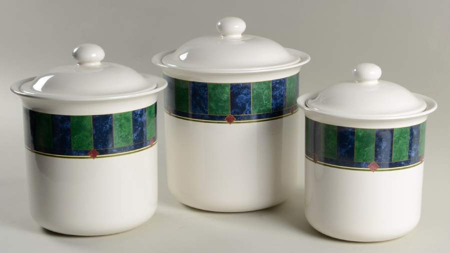 Amalfi Classic (3 Piece) Canister Set (Box Set) by Pfaltzgraff-1