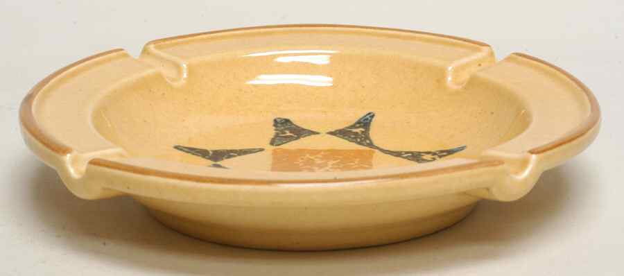 America (Discontinued 1989) 6" Ashtray by Pfaltzgraff-1