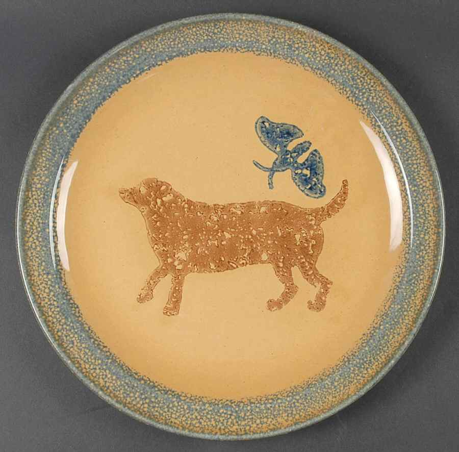 America (Discontinued 1989) Dog Service Plate (Charger) by Pfaltzgraff-1