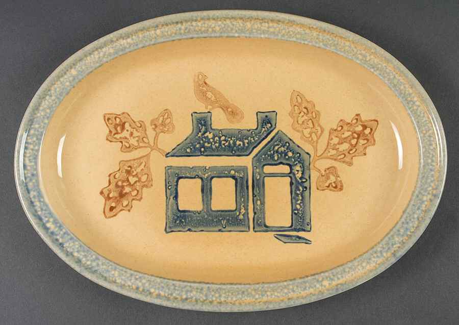 America (Discontinued 1989) Steak Plate by Pfaltzgraff-1