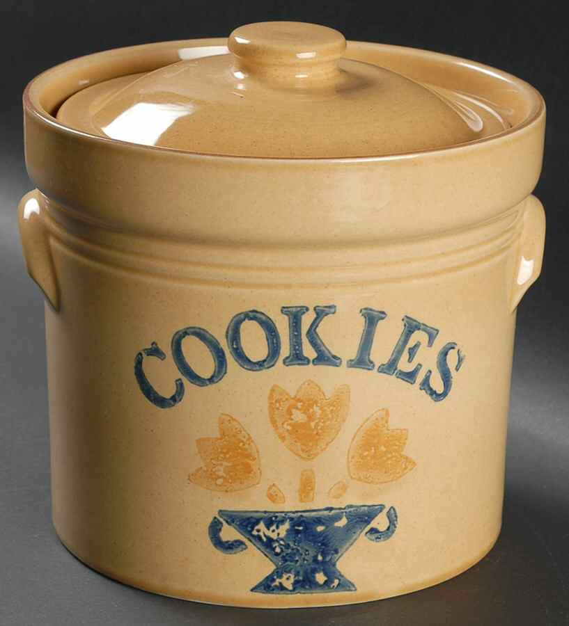 America (Discontinued 1989) Cookie Jar & Lid by Pfaltzgraff-1