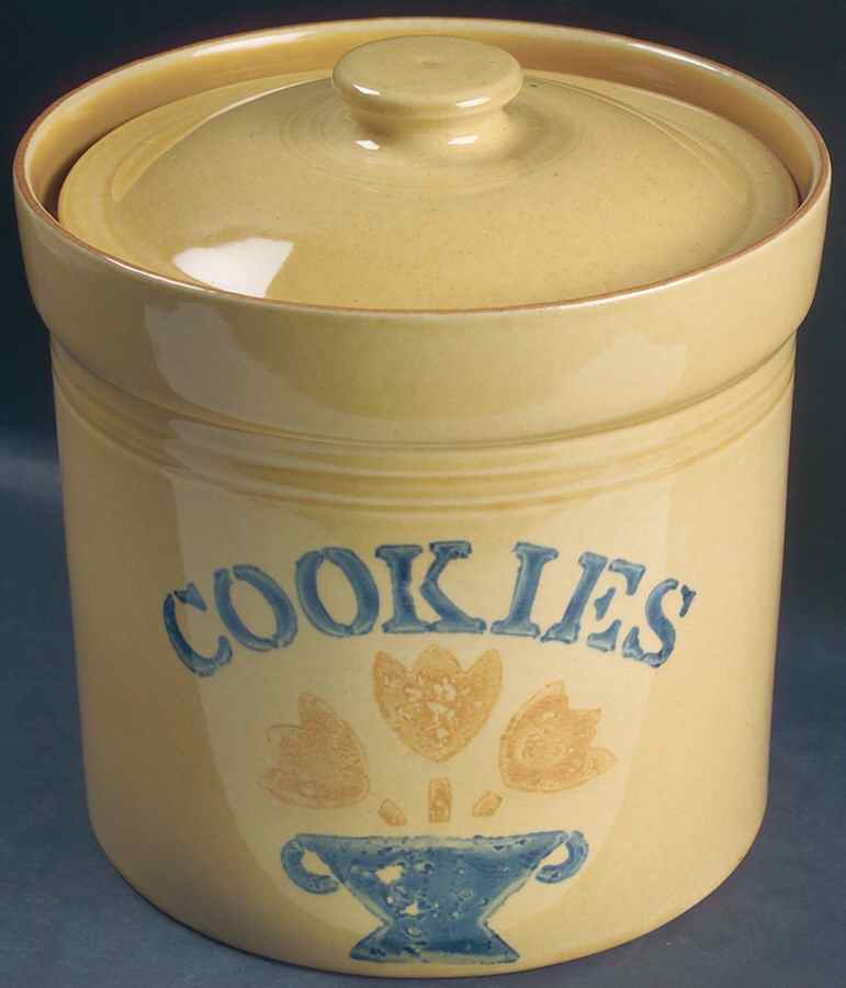 America (Discontinued 1989) Cookie Jar & Lid by Pfaltzgraff-1