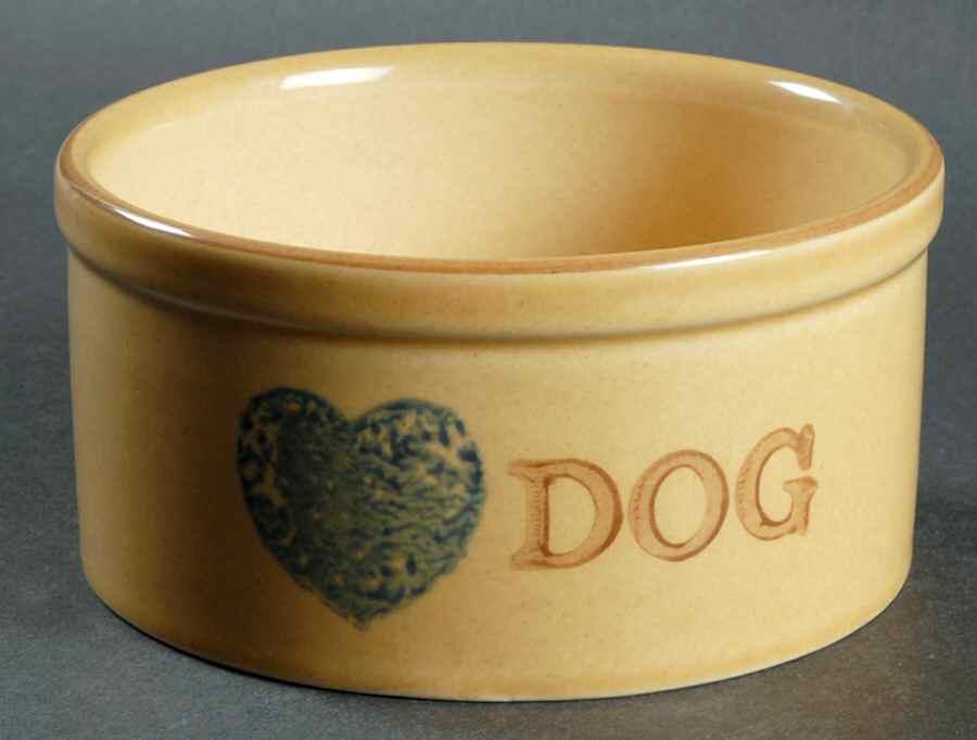 America (Discontinued 1989) Small Pet Bowl by Pfaltzgraff-1