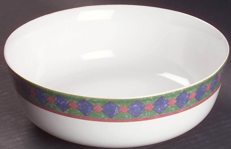 Amalfi Mediterranean 8" Salad Serving Bowl by Pfaltzgraff-1