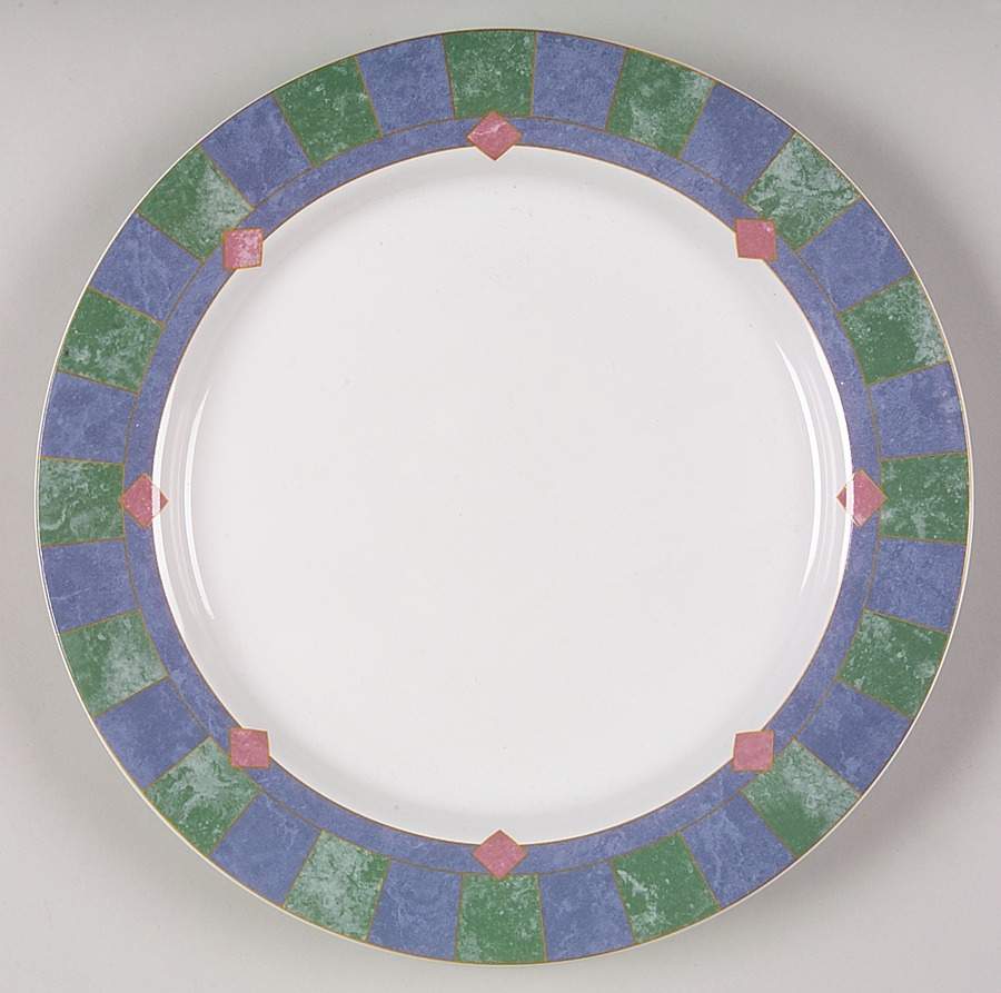 Amalfi Mediterranean Luncheon Plate by Pfaltzgraff-1