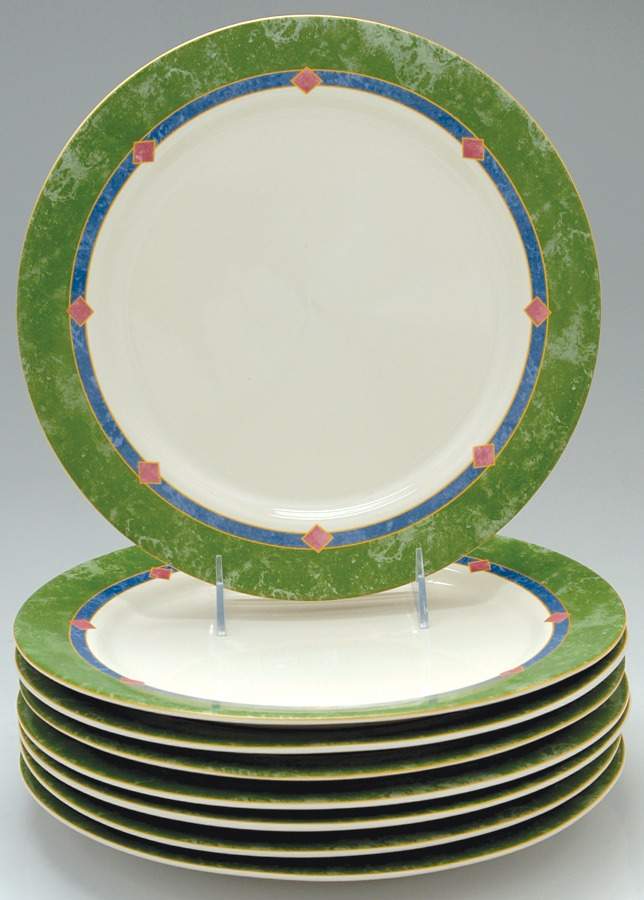 Amalfi Mediterranean Dinner Plate - Set of 8 by Pfaltzgraff-1