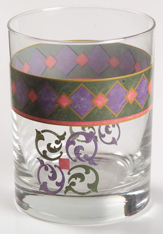 Amalfi Mediterranean 10 Oz Glassware Double Old Fashioned by Pfaltzgraff-1