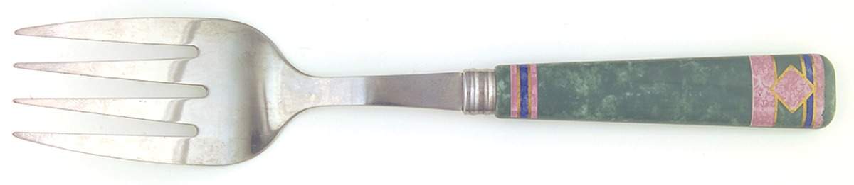 Amalfi Mediterranean Cold Meat Fork by Pfaltzgraff-1