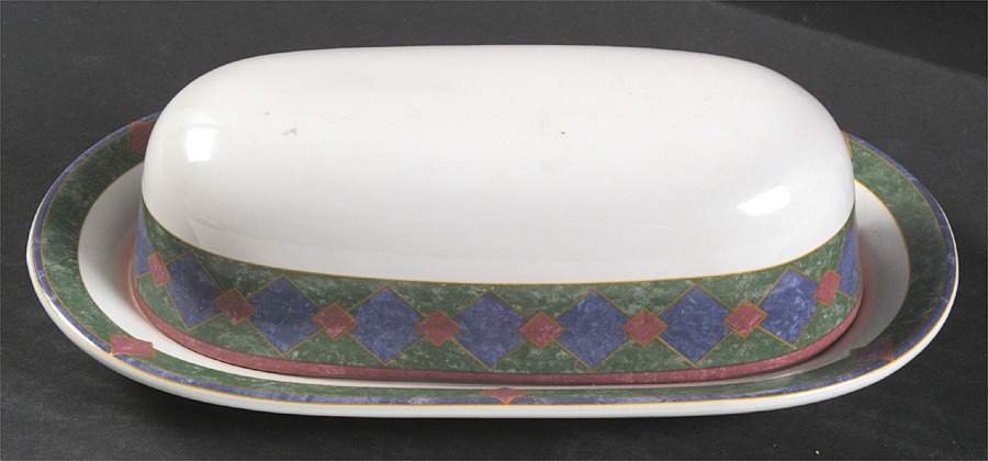 Amalfi Mediterranean 1/4 Lb Covered Butter by Pfaltzgraff-1