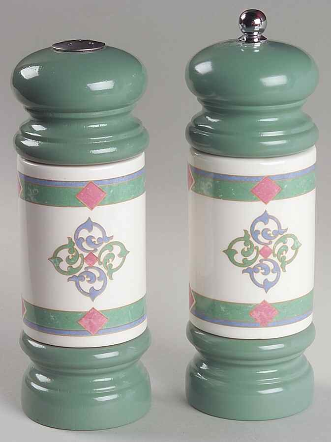 Amalfi Mediterranean Salt Mill & Pepper Mill Set by Pfaltzgraff-1