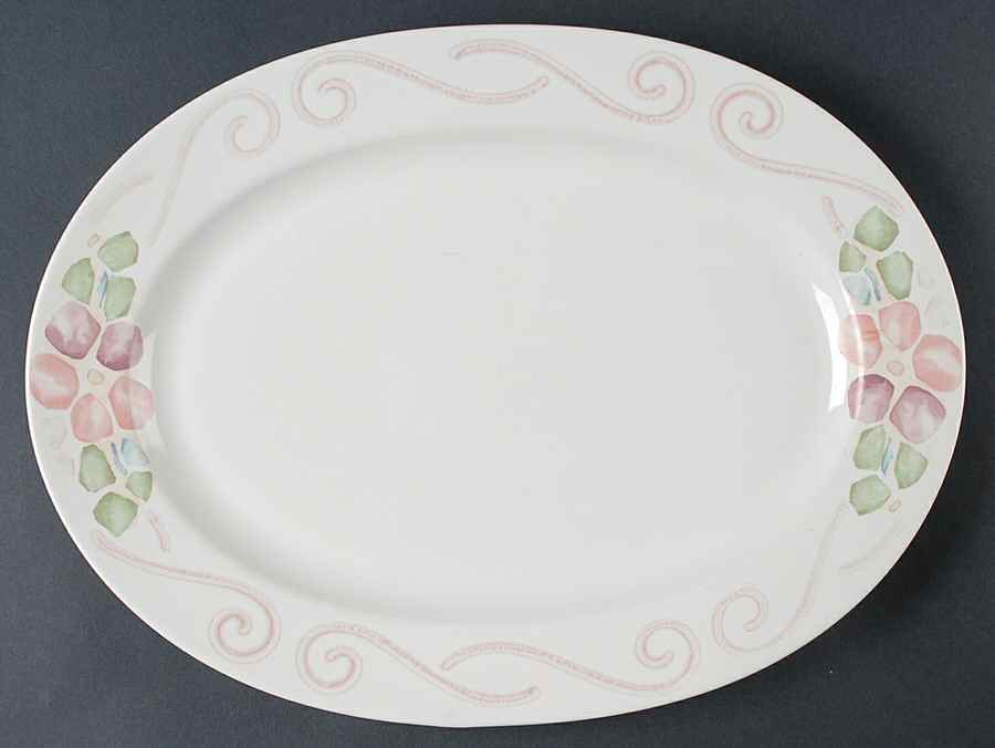 Andalucia 14" Oval Serving Platter by Pfaltzgraff-1