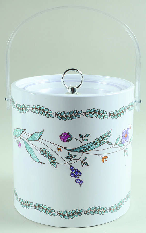 April Plastic Ice Bucket & Lid by Pfaltzgraff-1