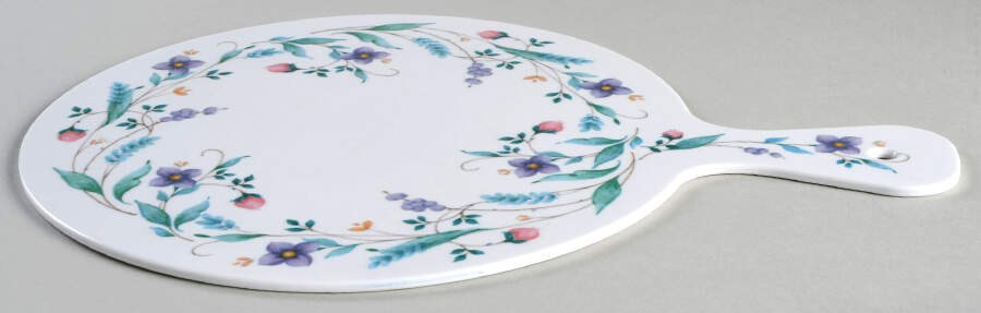 April Handled Round Melamine Cutting Board by Pfaltzgraff-1