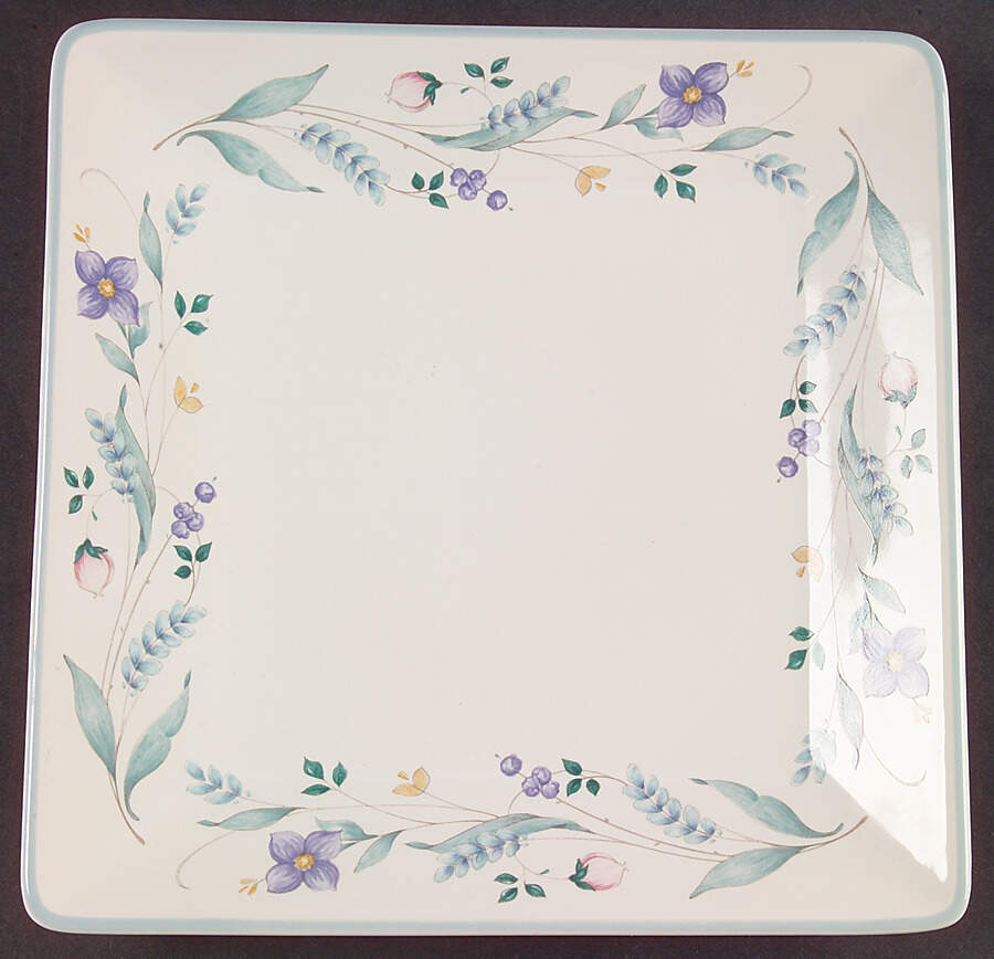 April 8" Square Buffet Plate by Pfaltzgraff-1
