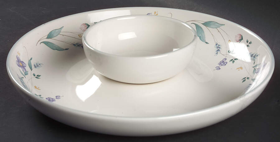 April (2 Piece) Chip & Dip Set by Pfaltzgraff-1