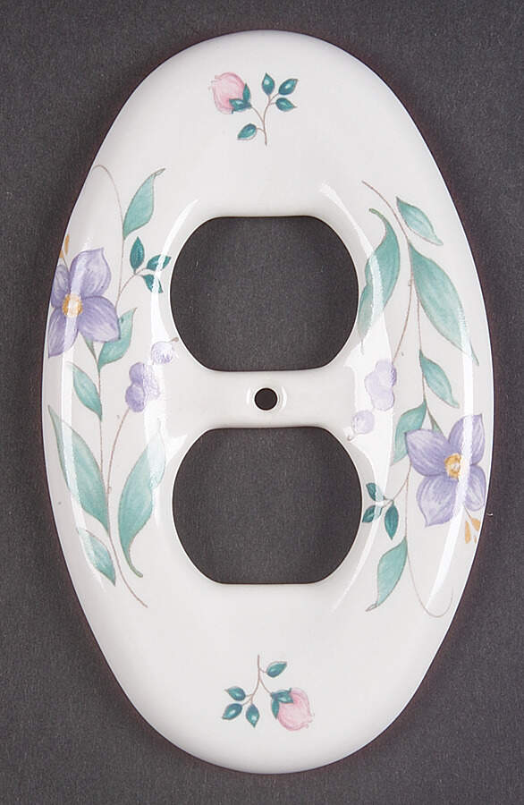 April Double Electrical Outlet Cover by Pfaltzgraff-1