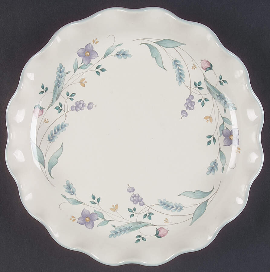 April Fluted Luncheon Plate by Pfaltzgraff-1