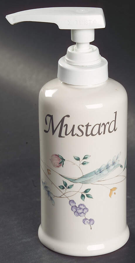 April Mustard Dispenser by Pfaltzgraff-1