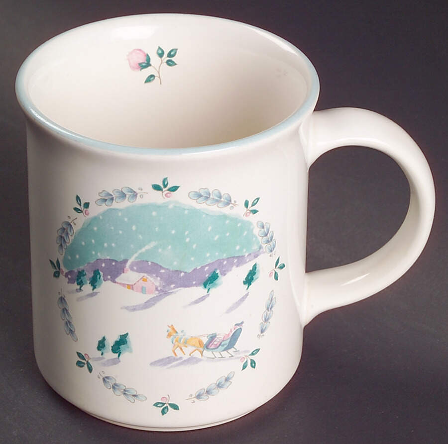 April Christmas Mug by Pfaltzgraff-1