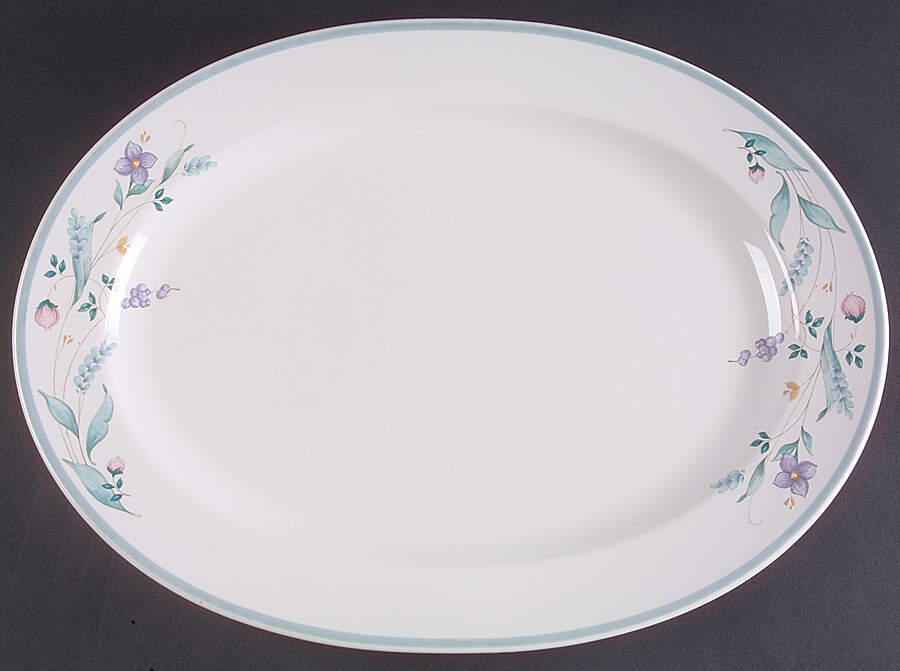 April 16" Oval Serving Platter by Pfaltzgraff-1