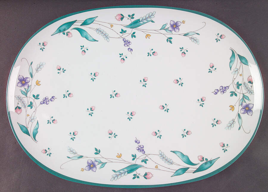 April 15" Melamine Oval Serving Platter by Pfaltzgraff-1