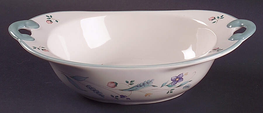 April 9" Nesting Handled Oval  Serving Bowl by Pfaltzgraff-1
