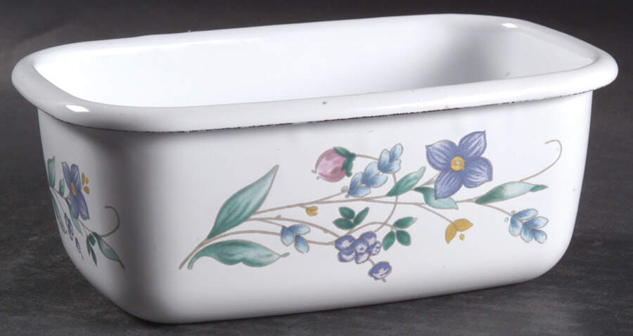 April 6" Metal Rectangular Baker by Pfaltzgraff-1