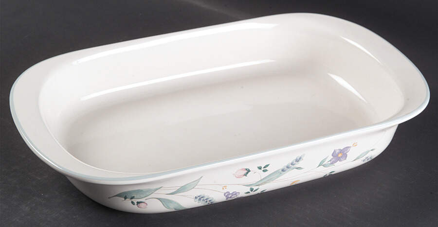 April 13"  Rectangular Baker by Pfaltzgraff-1