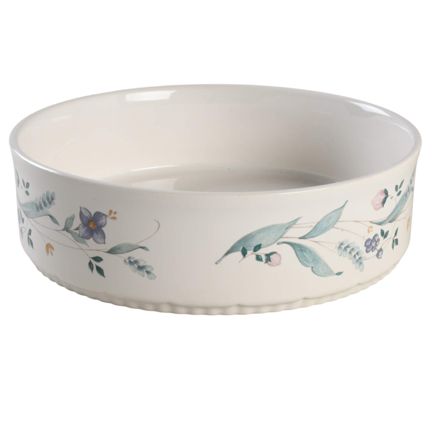April 1.5 Quart Round Covered Baker No Lid by Pfaltzgraff-1