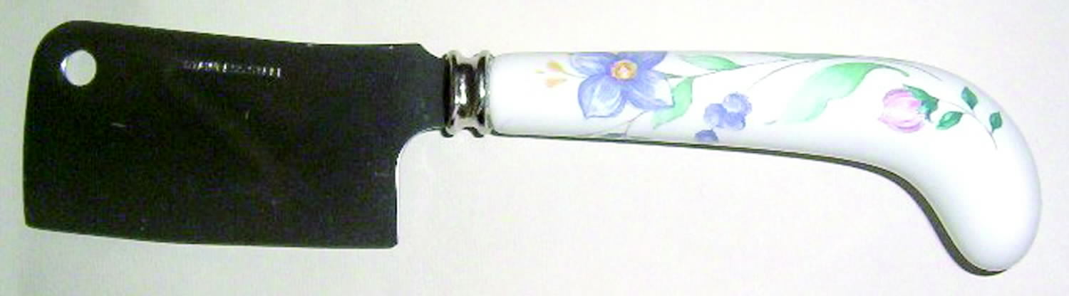 April Cheese Cleaver with Stainless Blade by Pfaltzgraff-1