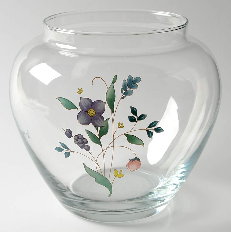 April Glassware Candy Jar No Lid by Pfaltzgraff-1
