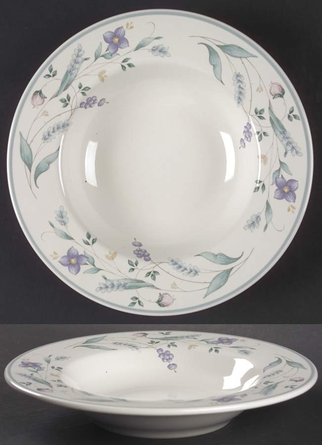 April Large Rim Soup Bowl by Pfaltzgraff-1