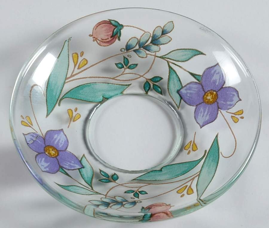 April Glassware Bobeche by Pfaltzgraff-1