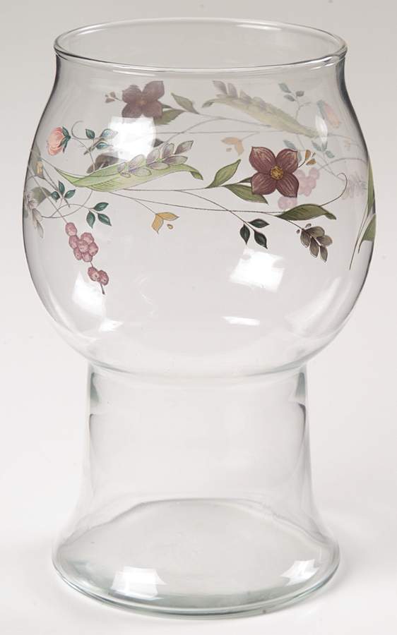 April Glass Pillar Float Candleholder by Pfaltzgraff-1