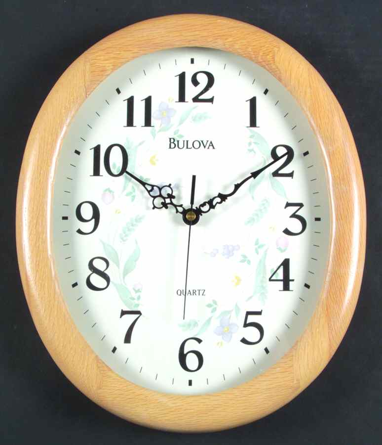 April Hanging Wall Clock by Pfaltzgraff-1