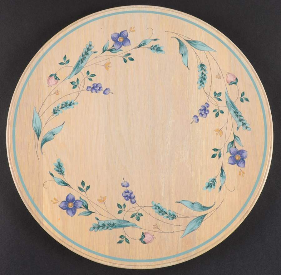 April Wood Lazy Susan Base by Pfaltzgraff-1