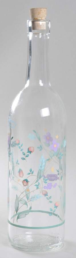 April Glassware Bottle and Stopper by Pfaltzgraff-1